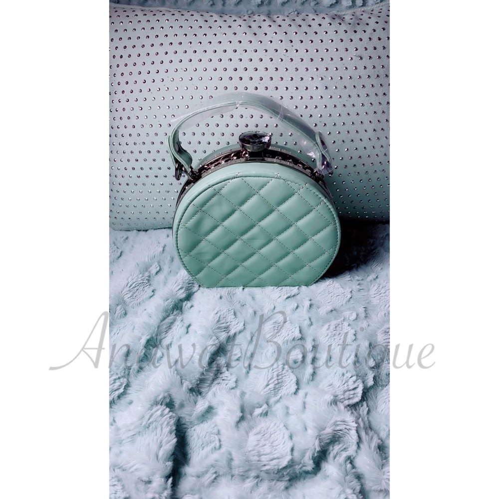 Quinn Quilted Diamond Charm Crossbody - Picture 7 of 7